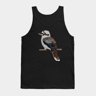 Kookaburra Bird Art Birdlover Birdwatcher Animal Ornithologist Tank Top